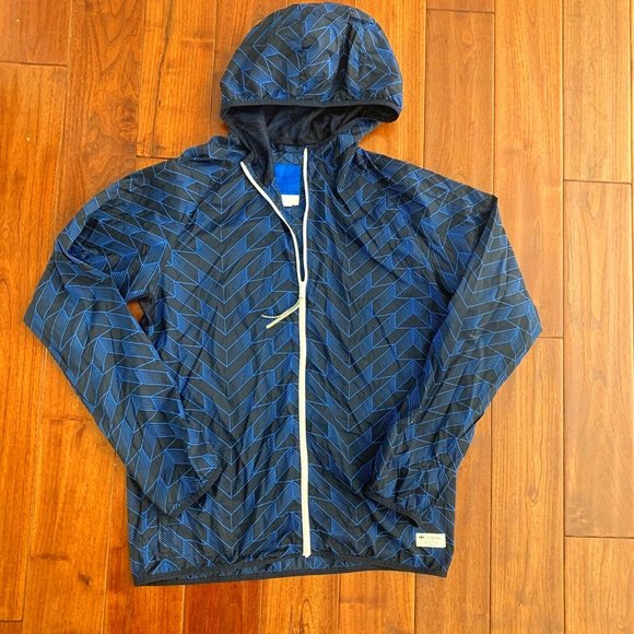 ADIDAS HZO UNITED CLUB RETRO SOCCER FOOTBALL HOODED JACKET WINDBREAKER Men's M - Picture 3 of 16